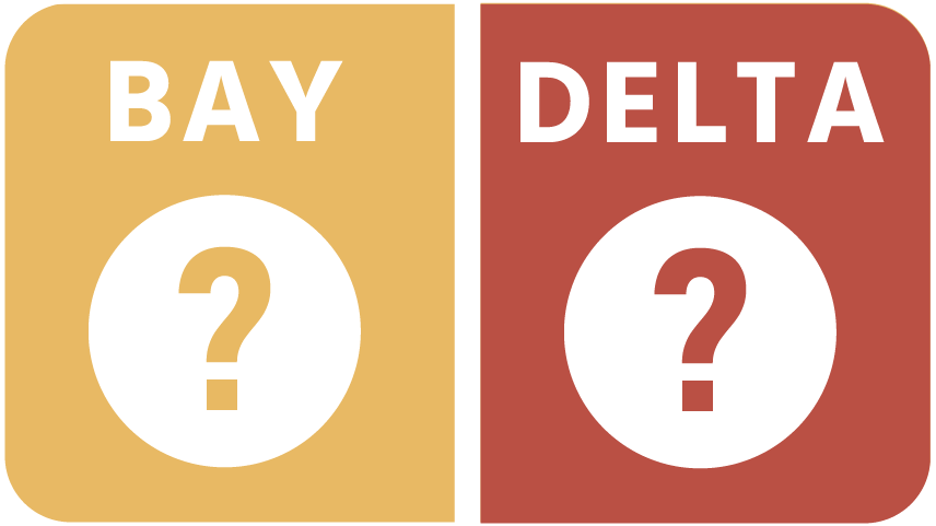 Bay status is Fair and Delta status is Poor. Trend data not available until future updates.