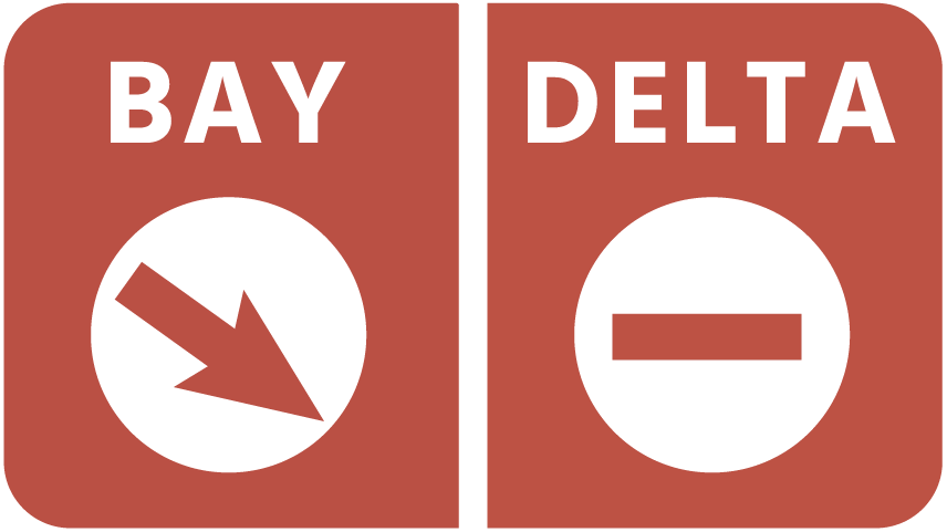 Bay status is Poor, trend is Declining. Delta status is Poor, trend is No Change